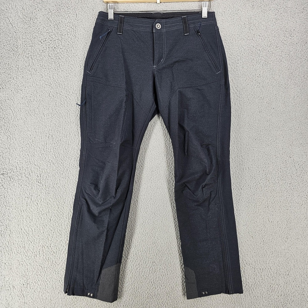Kuhl Klash‎ Pants Womens 6 Short Gray Technical Softshell Stretch Hiking Outdoor
